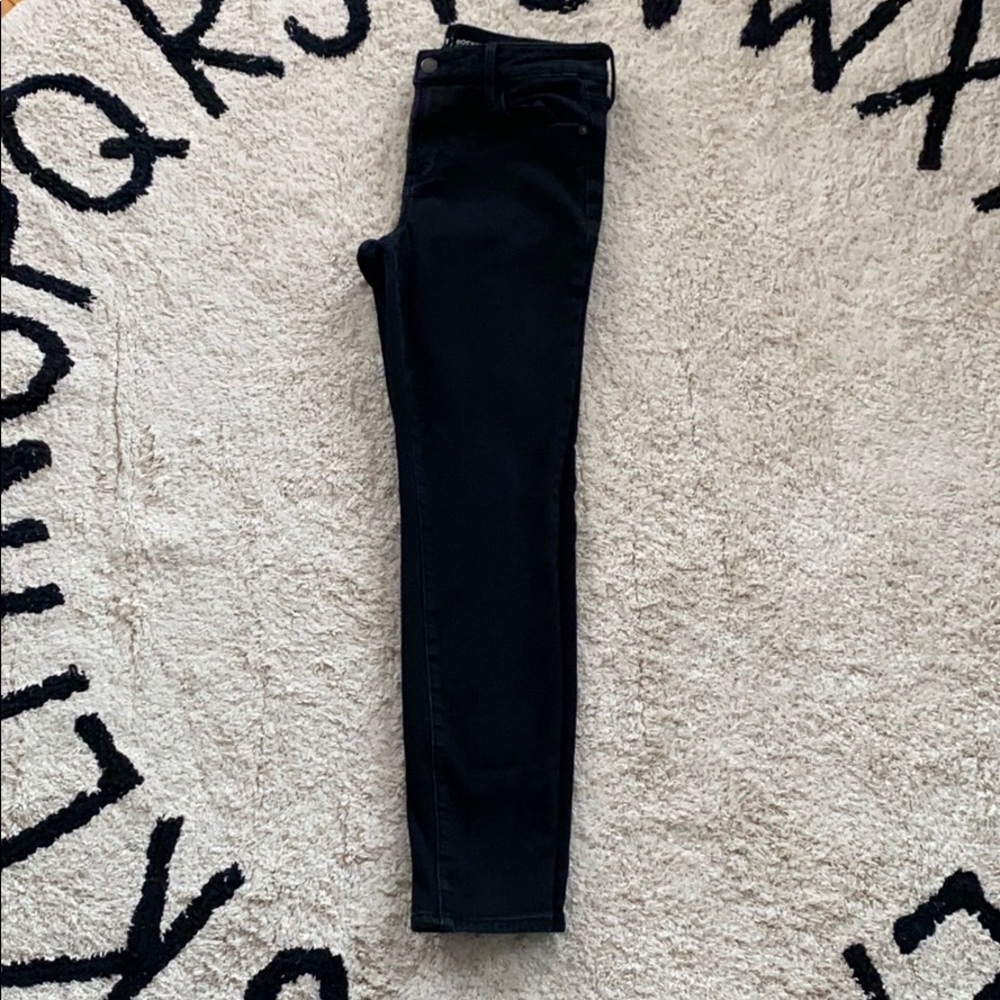 Black Old Navy Rockstar Secret Soft Black Denim